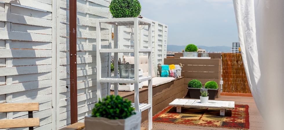 6305) Urban District Apartments Barcelona / Large Private Terrace 