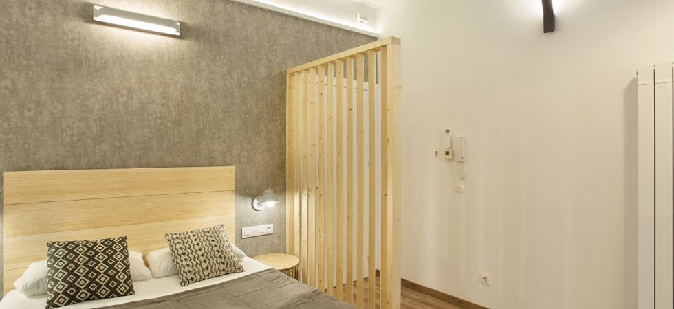13571) UD Apartments - Marina Vintage Loft, Barcelona - Bedroom